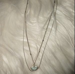 Double strand necklace